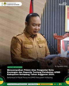 DPRD Kabupaten Ketapang Gelar Rapat Paripurna, Bahas Perubahan APBD 2025