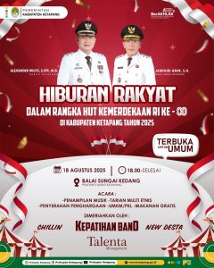 HIBURAN RAKYAT HUT RI KE-80 KABUPATEN KETAPANG