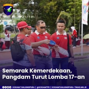 Semarak Kemerdekaan, Pangdam Turut Lomba 17-an