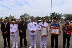 Kompak Bersama Jajaran Forkopimda, Kapolres Ketapang Hadiri Upacara Detik-Detik Proklamasi Di Kantor Bupati Ketapang
