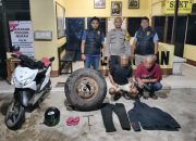 Sindikat Spesialis Pencurian Ban Dan Velg Truk Ditangkap Jajaran Polres Ketapang, Sudah Beraksi Di 11 Lokasi