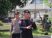 Tingkatkan Kesiapsiagaan, Polres Ketapang Gelar Sistem Pengamanan Markas Komando