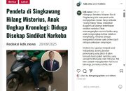 Heboh Postingan Orang Hilang Yang Sedang Viral, Polres Ketapang Temukan Korban Sedang Ngekos Di Payak Kumang