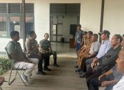 Kapolsek Nanga Tayap Laksanakan Silaturahmi Kamtibmas Bersama Perangkat Desa Lembah Hijau