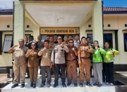 *Kapolsek Simpang Dua Gelar Kegiatan “Jum’at Curhat” Bersama Forkopincam dan Para Kades