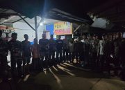 Kapolsek Kendawangan Laksanakan Patroli Dialogis Sambangi Poskamling di Malam Hari