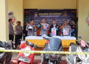 Polres Ketapang Gelar Konferensi Pers Kasus Curanmor Yang sempat Viral Di Media Sosial