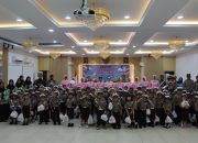 Kapolres Ketapang Bersama Ketua Bhayangkari Terima Kunjungan Murid TK Bhayangkari ke Polres Ketapang dalam Rangka Kegiatan Polisi Sahabat Anak