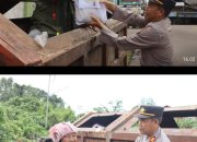 Kasat Binmas Polres Ketapang Gelar Kegiatan Jum’at Berkah dengan Membagikan Paket Sembako kepada Warga Kurang Mampu