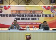Tim Bagstrajemen Birorena Polda Kalbar Gelar Bimtek Perencanaan Strategis Satker Tingkat Polres 2025 di Polres Ketapang
