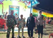 Polsek Matan Hilir Selatan Laksanakan Pengamanan Ibadah Natal di Desa Kemuning Biutak