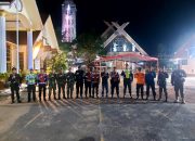 Ops Lilin Kapuas 2025, Polres Ketapang Bersama Instansi Terkait Laksanakan Patroli Gabungan Sambang Ke Tempat Ibadah Dan Pusat Keramaian