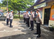 Kasipropam Polres Ketapang Pimpin Gaktiblin di Polsek Jajaran
