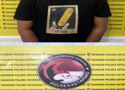 Dua Pria Di Kecamatan Delta Pawan Diamankan Polisi Karena Simpan Sabu