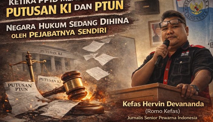 Putusan Diabaikan, Transparansi Dipertaruhkan: Pembangkangan PPID Jadi Ujian Negara Hukum