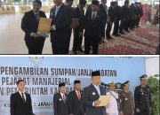 12 Pejabat Eselon II Pemkab Ketapang Dilantik di Pendopo Bupati, Berdasarkan SK 661/BKPSDM-D/2025