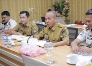 SEKDA KETAPANG VICON BERSAMA KAKANWIL DITJEN PEMASYARAKATAN KALBAR RENCANA PEMBANGUNAN BAPAS 