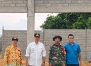 Bupati ketapang Meninjau Pembangunan Koperasi Desa Merah Putih di Desa Semandang Kiri