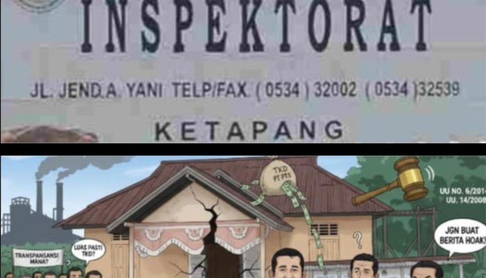 Perwakilan PT PTS Desak Inspektorat Audit Dana Hasil TKD Teluk Bayur Tahun 2020-2025.