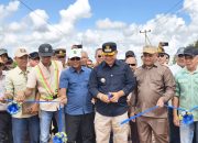 Resmikan Ruas Jalan Pelang – Sei Kepuluk Area Cafe Merah