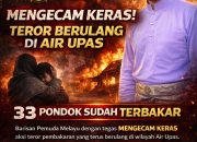 Teror Pembakaran di Air Upas Berulang, BPM: Negara Tidak Boleh Abai Lindungi Warga