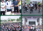 Bupati dan wakil bupati ketapang Fun Bike Anniversary Pertama KSK Reborn, Perkuat Kolaborasi dan Budaya Hidup Sehat Masyarakat