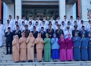 Pemkab Ketapang menggelar Upacara Peringatan Hari Lahir Pancasila Tahun 2026 di halaman Kantor Bupati Ketapang, Senin (1/6/2026)