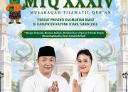 Ucapan Selamat dan Sukses Penyelenggaraan MTQ XXXIV Tingkat Provinsi Kalimantan Barat 2026   