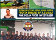 Proyek Embung Rp2,3 Miliar BWS Kalimantan I Diselimuti Praktek Culas: Diduga Memakai Material Ilegal dan Solar Subsidi Oknum Dewan